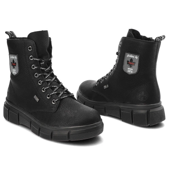 Členkové Topánky Rieker - X3410-00 Czarny