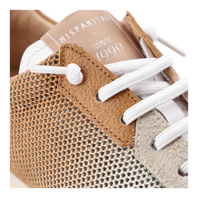 Poltopánky HISPANITAS - BHV253869 Cervo-V25 White Borneo-V25 Cuoio