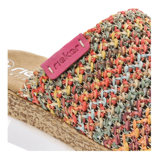 Šľapky Rieker - V2369-90 Multi Kolorowe