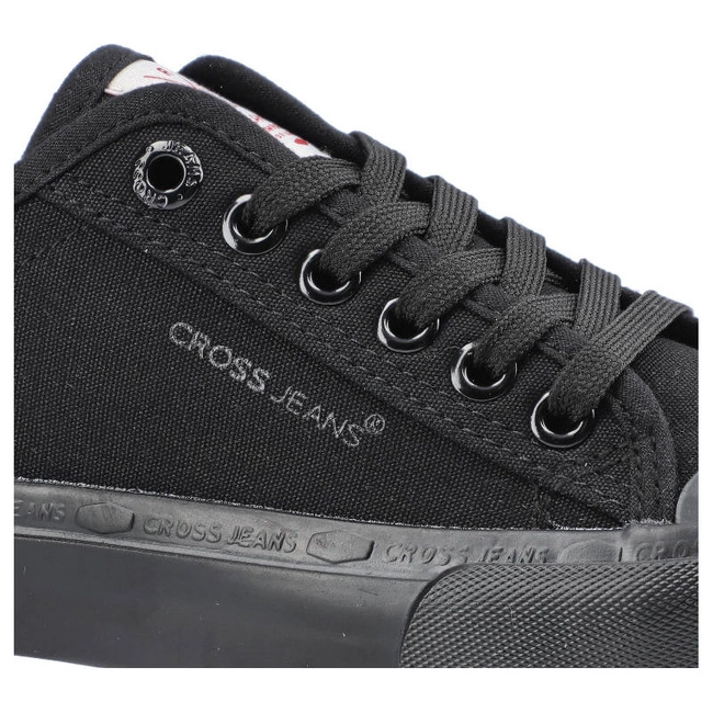 Plátenky Cross Jeans - HH2R4011C Czarny