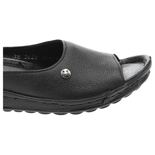 Šľapky Maciejka - 02628-01/00-1 Czarny