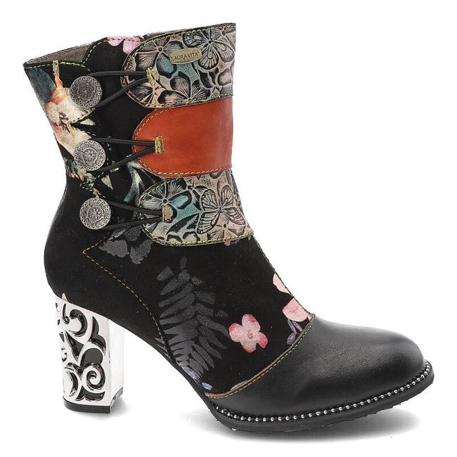 Členkové Topánky Laura Vita - Ledao 06 ST135-B6 Noir