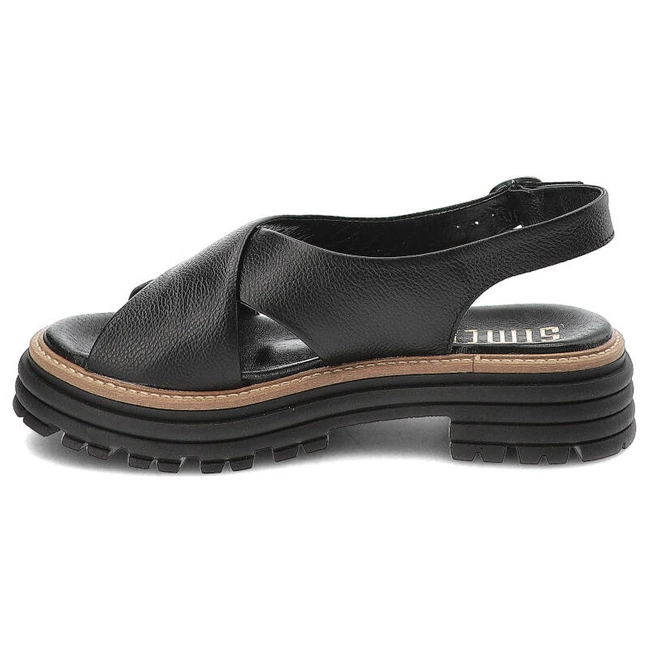 Sandále Simen - 6861A Floter Czarny