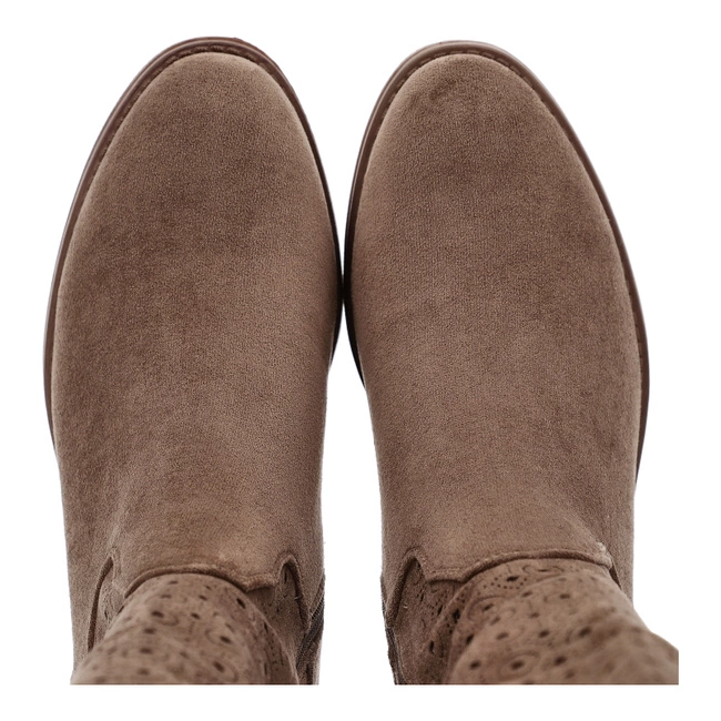 Čižmy S.BARSKI - HY52-531 Coffee