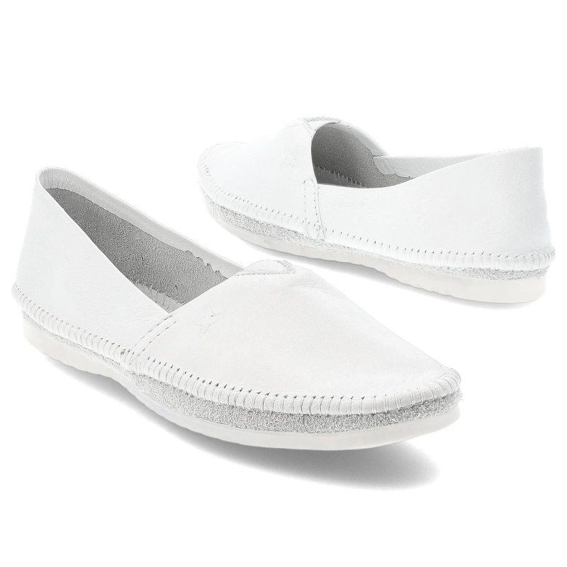 Baleríny MACIEJKA - T1930-21/00-0 Białe Lico