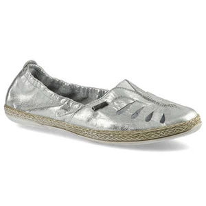 Espadrilky Lemar - 10090 Przec. Kryształ Srebro
