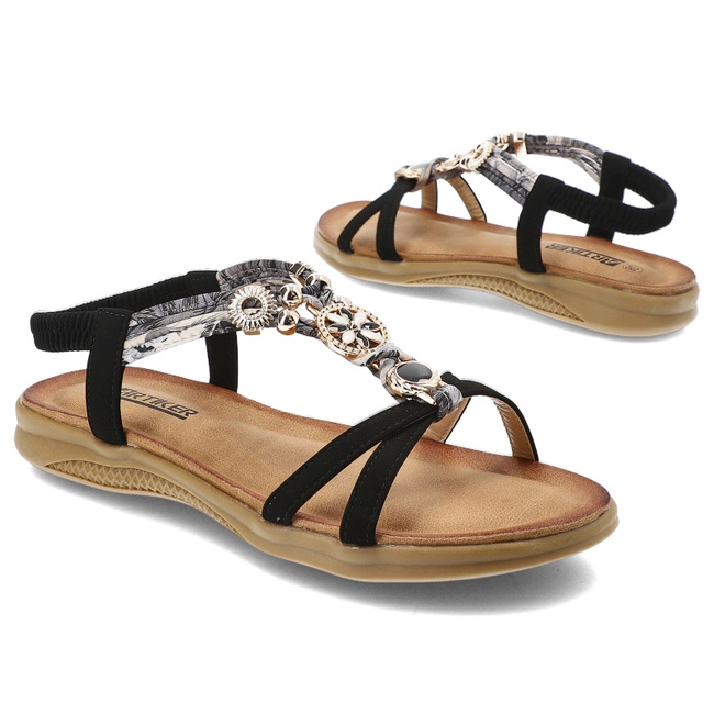 Sandále Artiker - 54C1334 Czarny