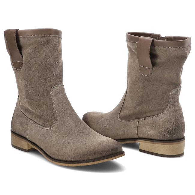 Členkové Topánky Dwunasty Shoes - 940 Cappucino W