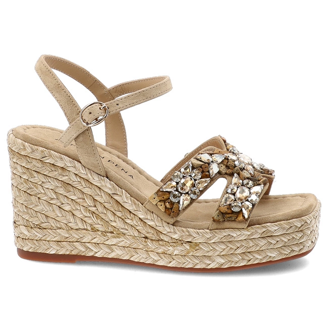 Sandały ALMA EN PENA - V251278 Suede Sand