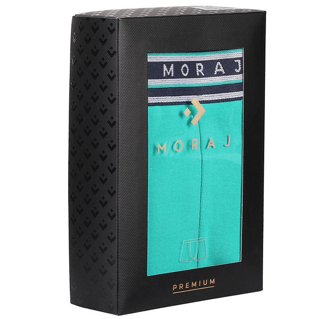 Boxerky Moraj - MBX1500-001 Turquoise 1 Para