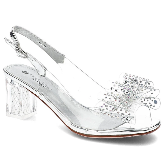 Sandále Sca'viola - G-60 Silver