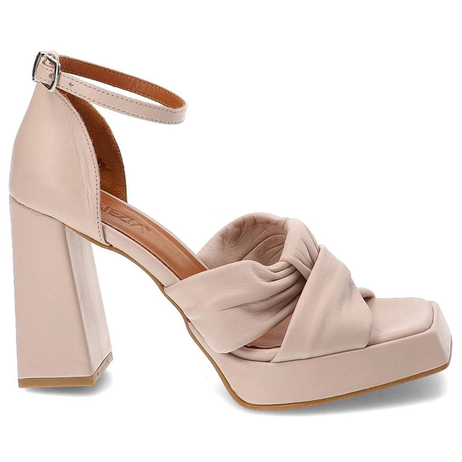 Sandále Venezia - 160S23352 Pudra Różowy