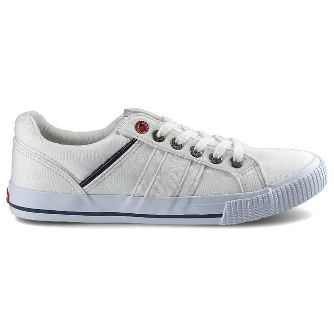 Plátenky Cross Jeans - FF1R4047C Biały