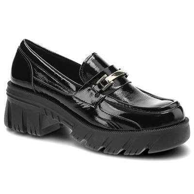 Poltopánky Lemar - 20110 Naplak czarny + zł.