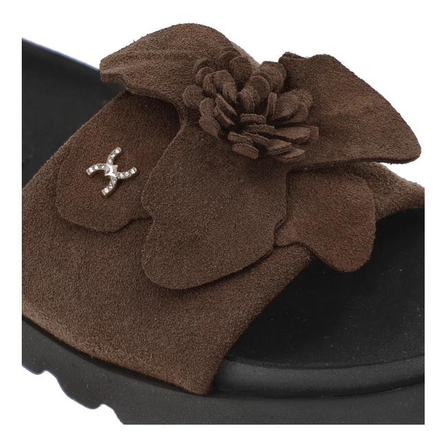 Šľapky KARINO - 5820/015-P Cervo/Welur