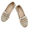 Espadrilky ARMODO - 10178 Plec.Multi/Kryształ Złoto