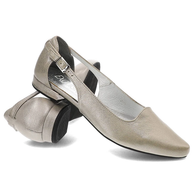 Baleríny Exquisite - 929 Grid Szary