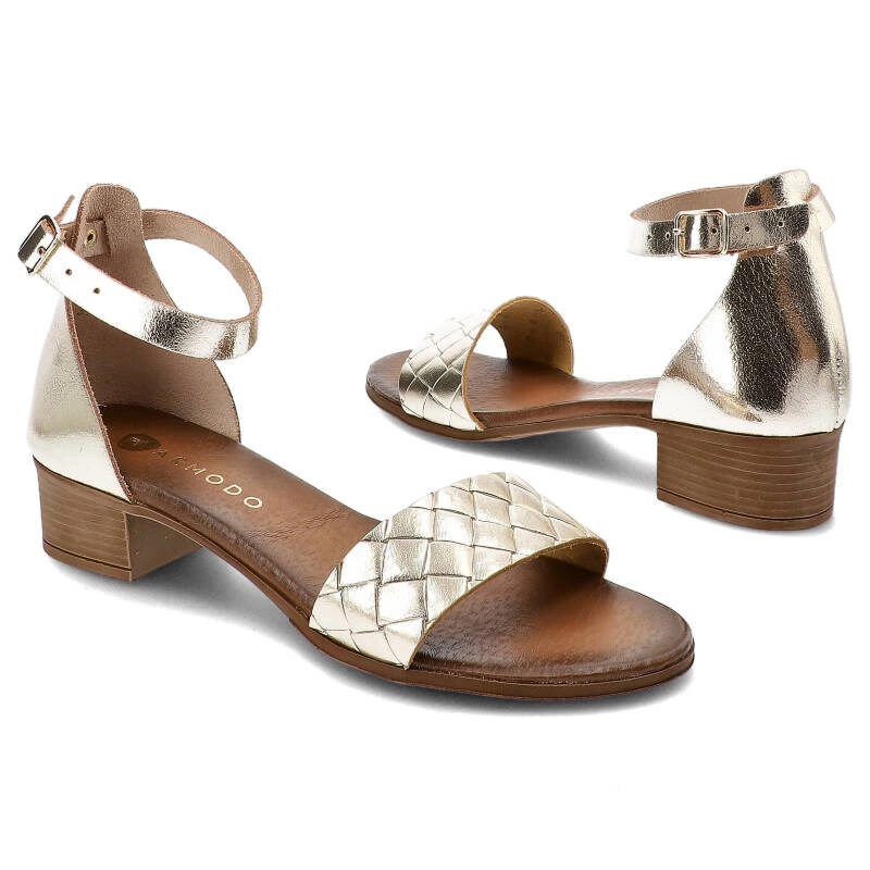 Sandále Armodo - 40235 Bf.Złoto+Bari Złoto
