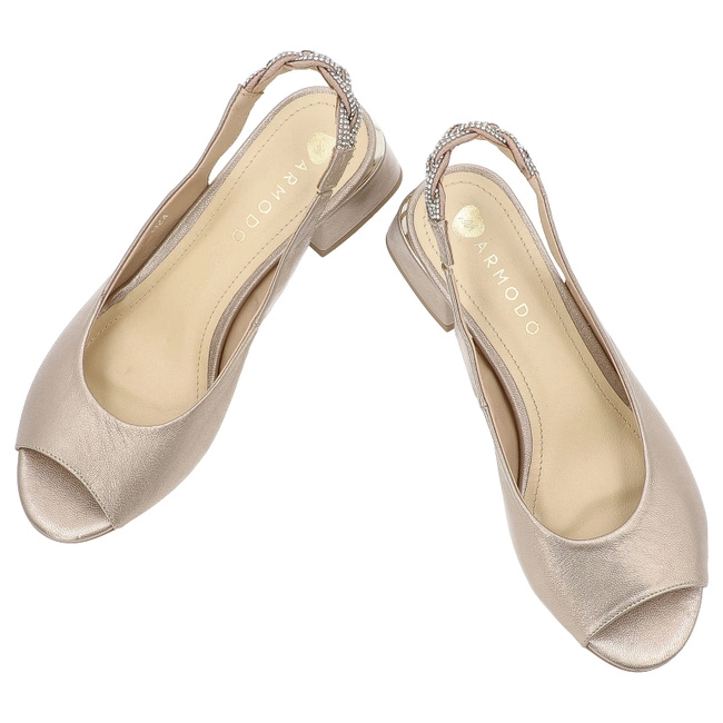 Sandále ARMODO - 1236 Złoty 1814