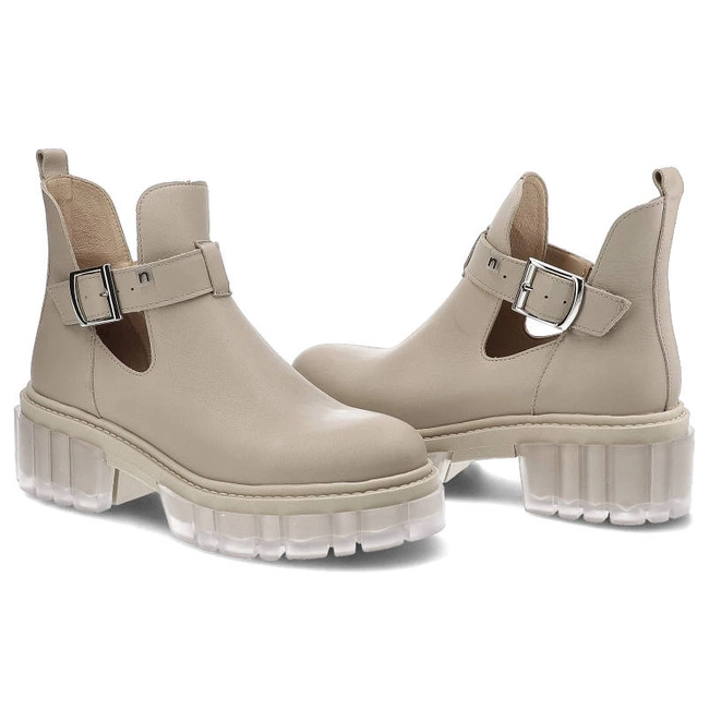 Členkové Topánky Nessi - 22220 Beż 122