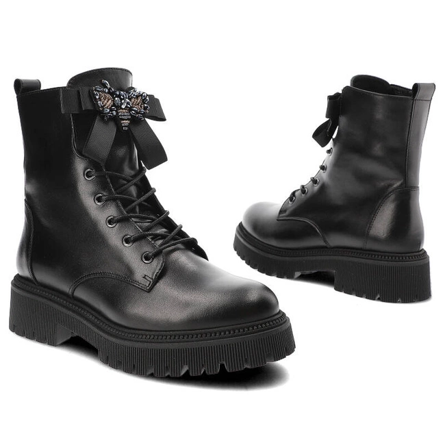 Členkové Topánky Karino - 4914/022-F Czarne