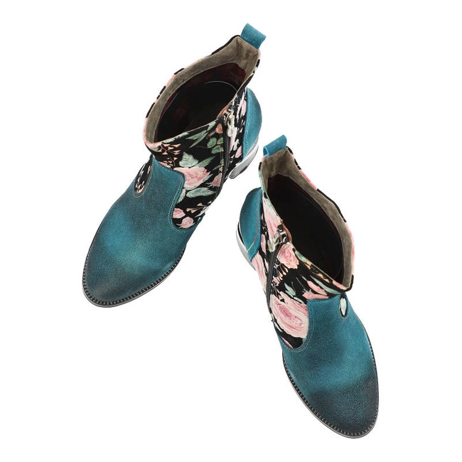 Členkové Topánky Laura Vita - Orlyo 03 SL8070-3 Niebieskie