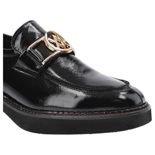 Poltopánky Karino - 3940/090-P Czarny/Naplak