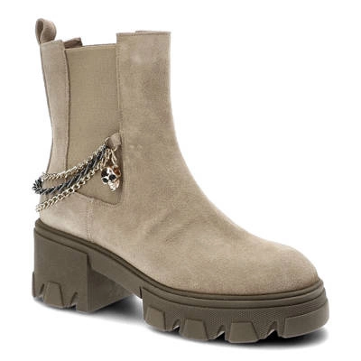 Členkové Topánky Carinii - B8483_-O17-000-000-F56 Beż