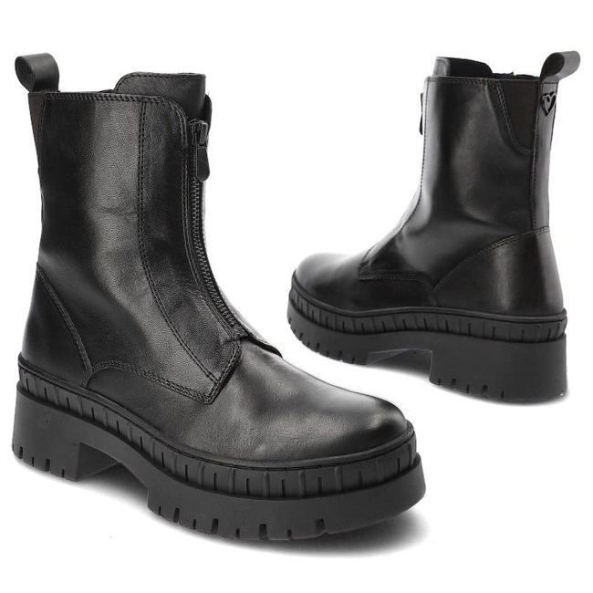 Členkové Topánky Marco Tozzi - 2-25409-41 001 Black