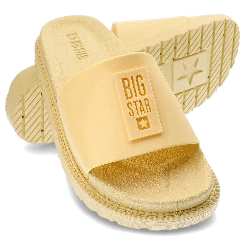 Šľapky Big Star - LL274427 Żółty