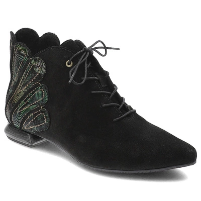 Členkové Topánky Armodo - 7207A Schwarz/Grun