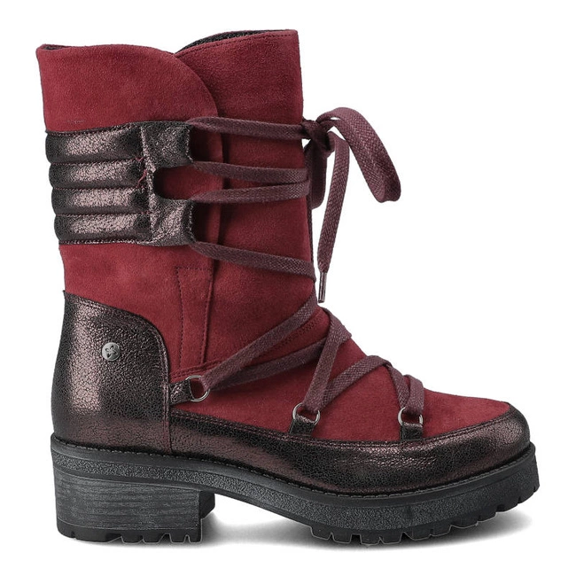 Členkové Topánky Maciejka - 03284-23/00-4 Bordo/Baranek