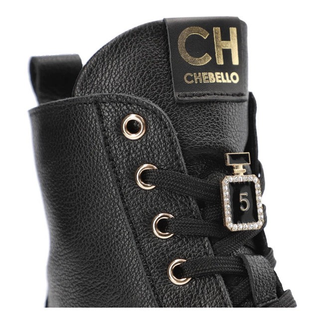 Členkové Topánky Chebello - 4294_-161-000-MIC-S251 Czarny