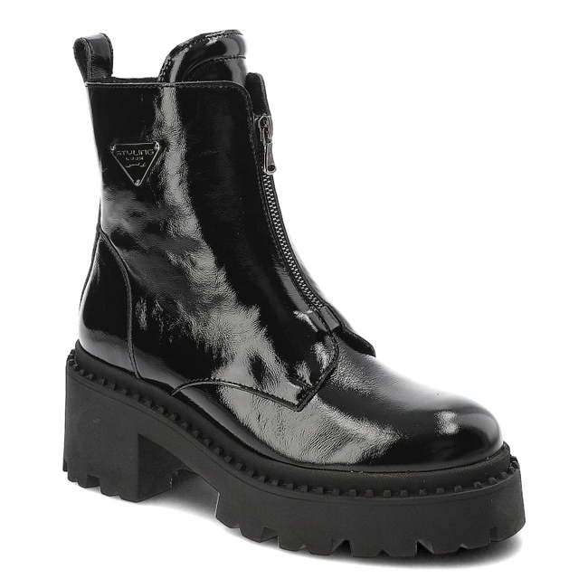 Členkové Topánky Armodo - 60491 Naplak Czarny+Cn.