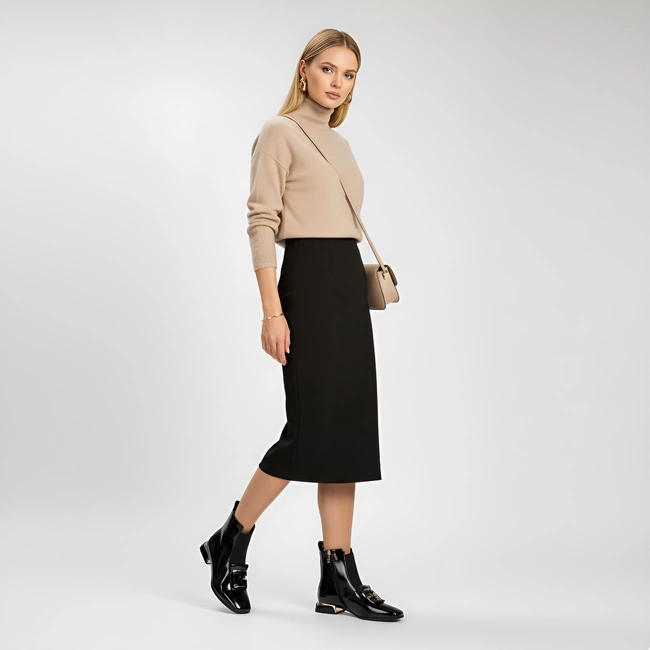 Členkové Topánky S.BARSKI - MR52-216 Black