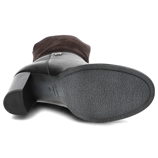 Členkové Topánky Karino - 0939/003-M Czarny Lico