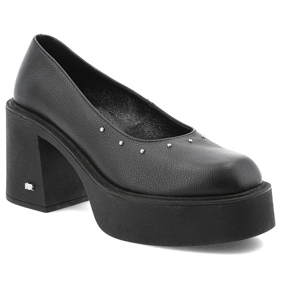 Poltopánky KARINO - 5648/126-P Czarny/Lico