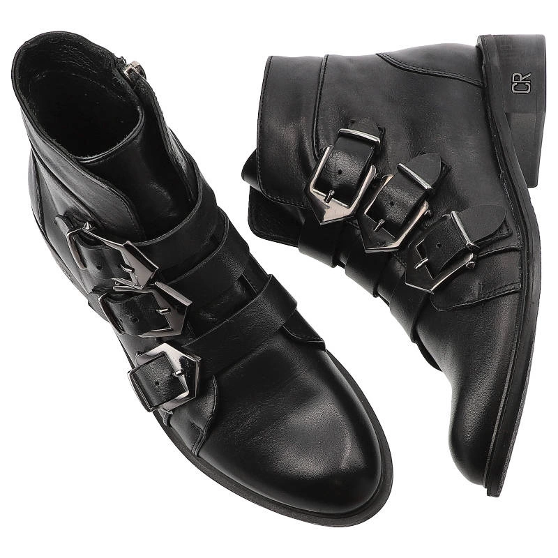 Členkové Topánky Carinii - B5202_E50-000-POL-C58 Czarny