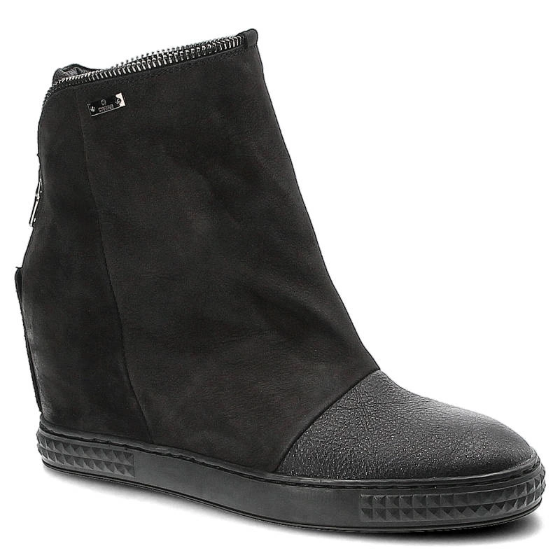 Tenisky Carinii - B3682/Z_I00-360-PSK-B88 Czarny/Stalowy