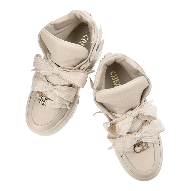 Členkové Topánky Chebello - 4561_-157-000-MIC-S332 Beżowy