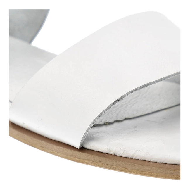 Sandále Chebello - 2013 Clark Biały