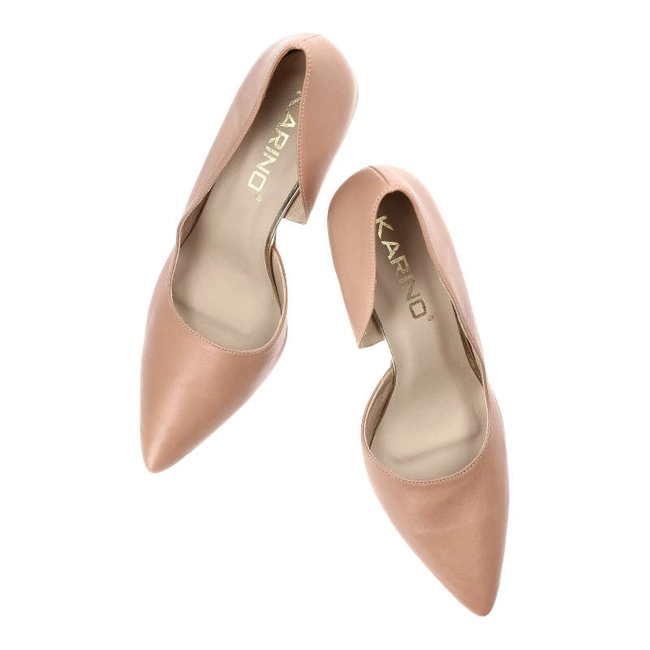 Lodičky Karino - 4560/007-P C.Beż/Lico