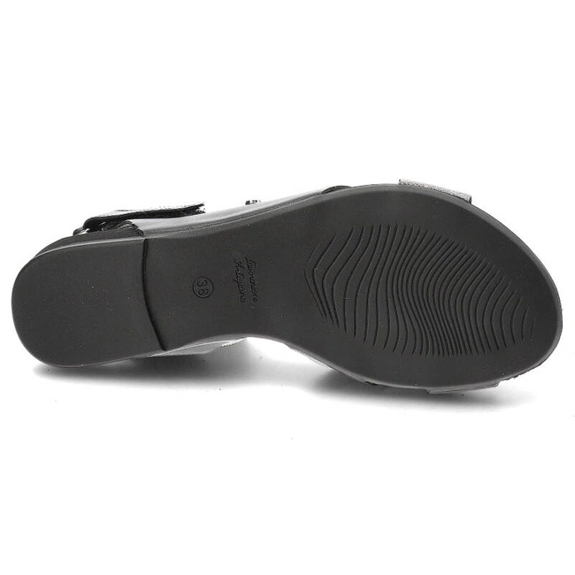 Sandále Armodo - 40141 Bf. Czarny + Polla NIkiel