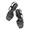 Sandále Tamaris - 1-28332-20 012 Black Metallic