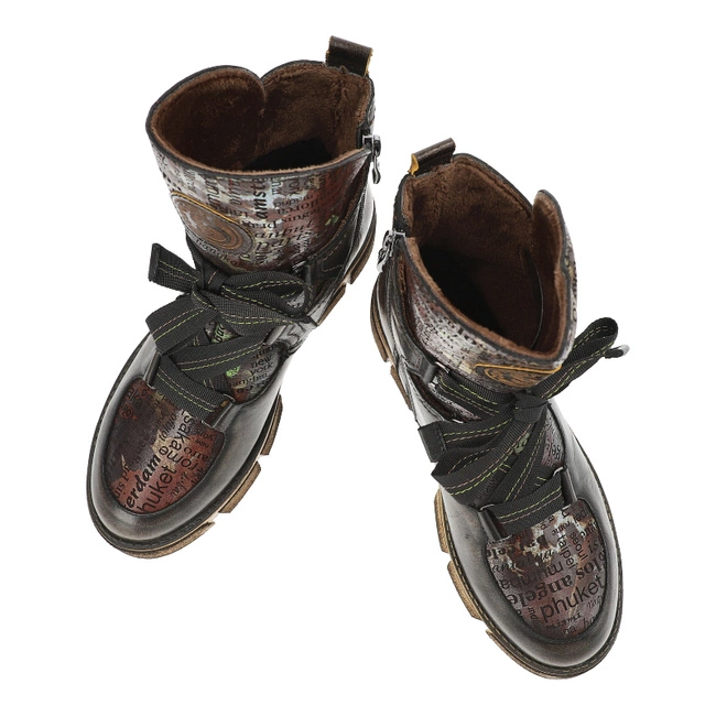 Členkové Topánky Armodo - 7130A Braun