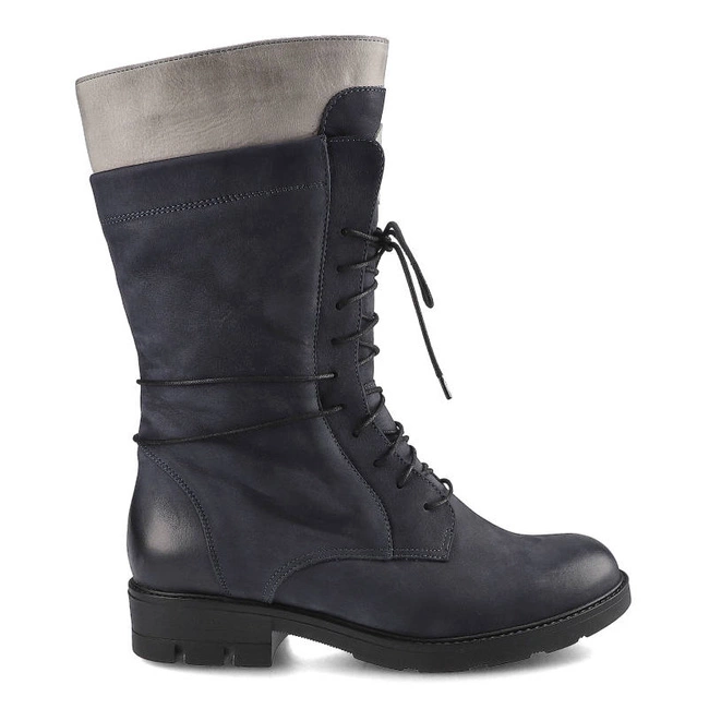 Členkové Topánky Karino - 2032/004-M Granat/Szary Jasny