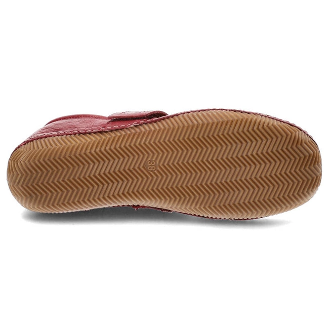 Poltopánky Maciejka - 02327 Czerwony/Bordo 02