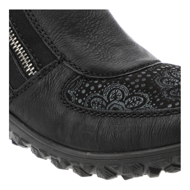 Členkové Topánky RIEKER - 59558-00 Black