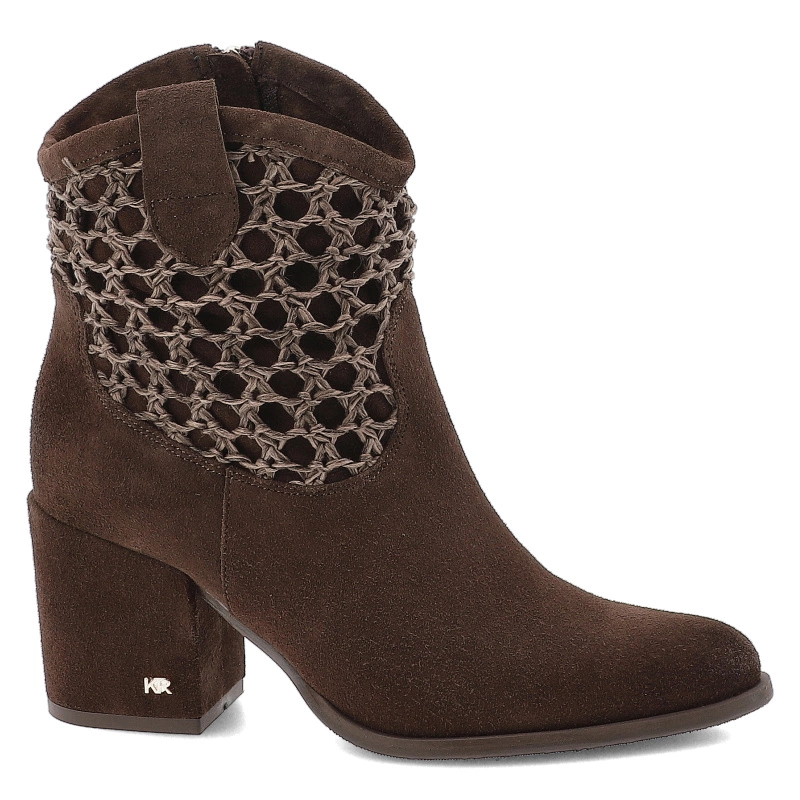 Členkové Topánky KARINO - 5868/015-L Mokka/Welur