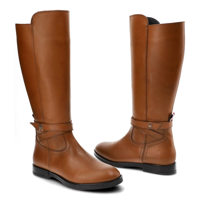 Čižmy Tommy Hilfiger - T4A6-32422-0036520-Stivale Cuoio/Tobacco 520